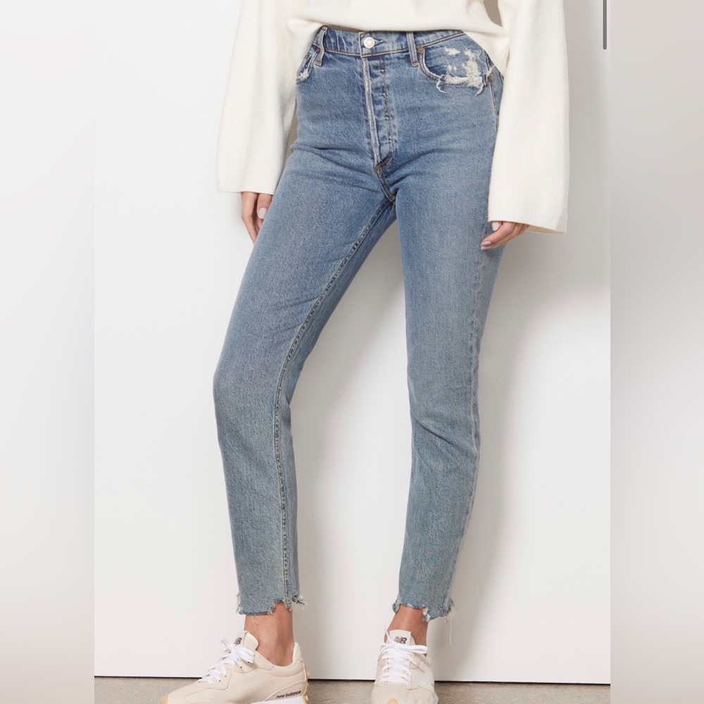 AGOLDE Nico High Rise Straight Jean
